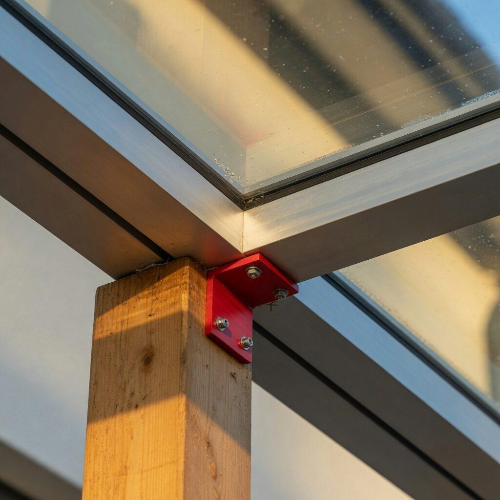 Pfosten und Dach mit Holz, Aluminium und Glas – Materialien – Markisenhersteller.com